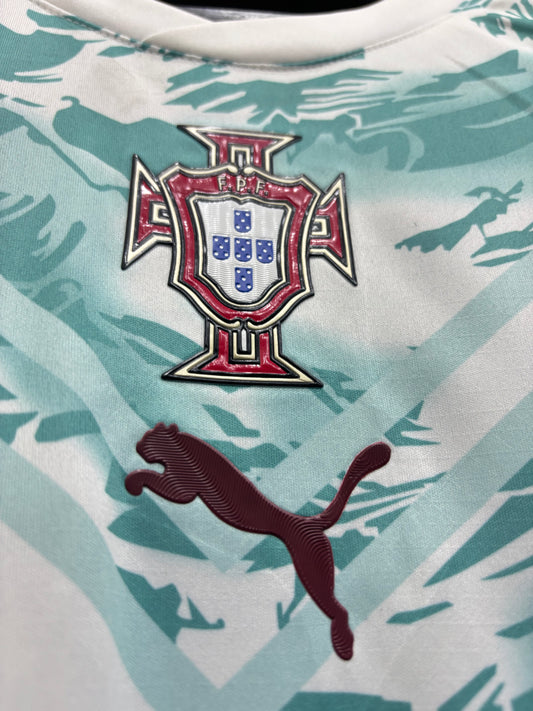 PORTUGAL AWAY FIFA CUP PLAYER VERSION JERSEY(TPU LOGO)