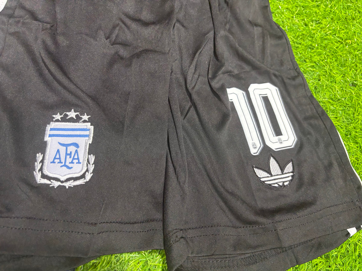 MESSI 10 ARGENTINA AWAY FIFA CUP KIDS KIT (EMBROIDED LOGO)