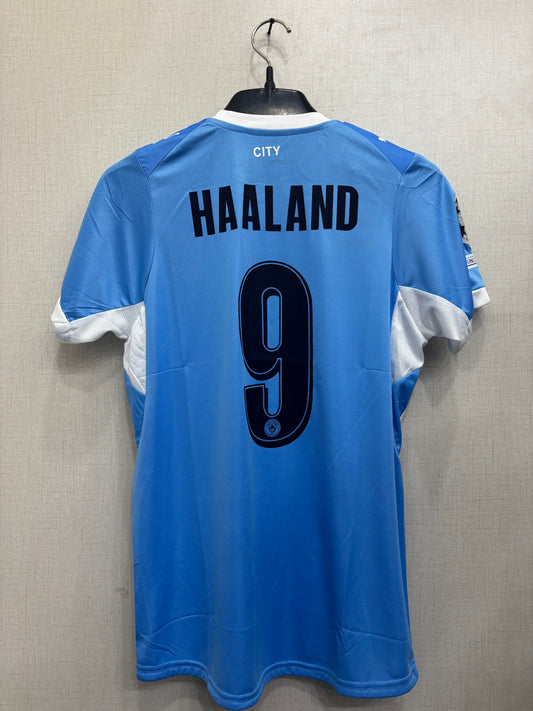 HAALAND 9 MANCHESTER CITY HOME JERSEY 26/27 (EMBROIDED LOGO)