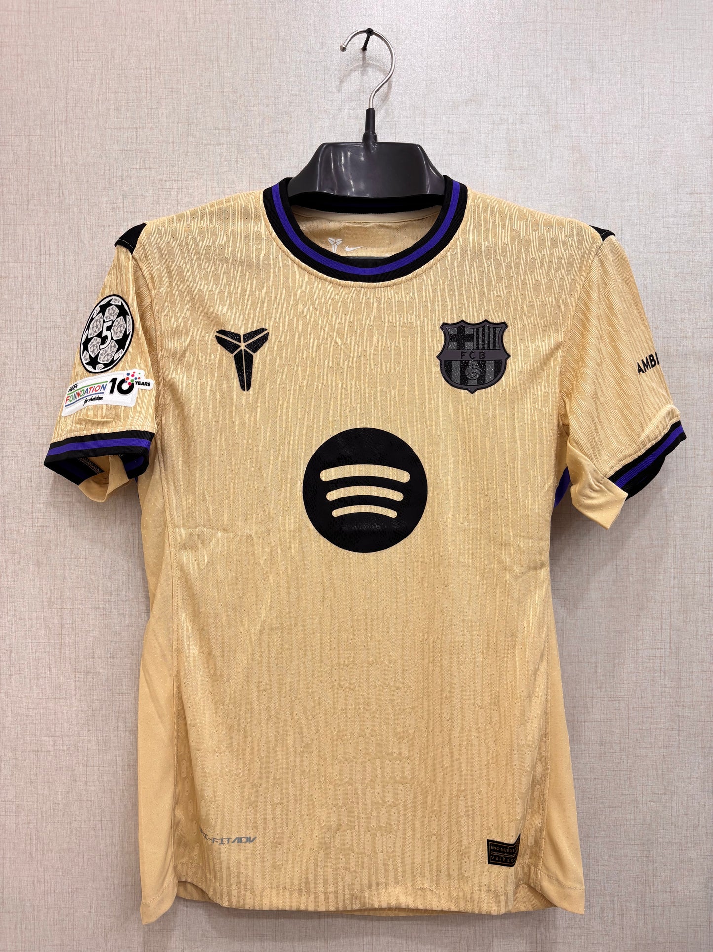 Barcelona Away Authentic Shirt