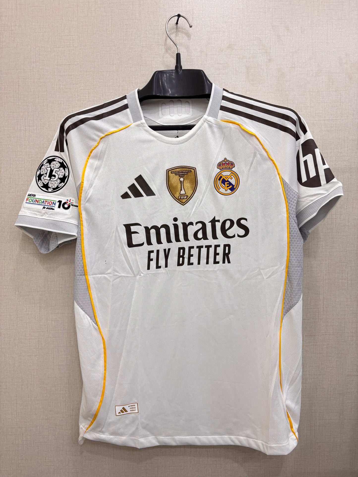 REAL MADRID SPECIAL HOME AUTHENTIC PLAYER VERSION SHIRT