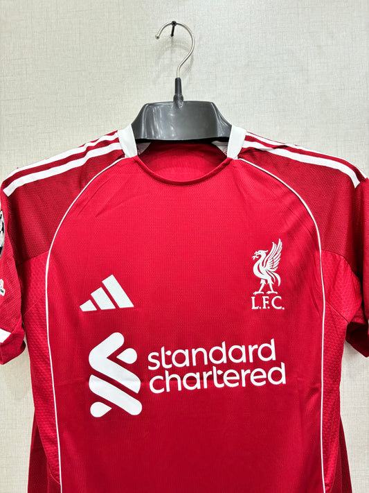 Liverpool Home PLAYER VERSION FULL KIT 2026
