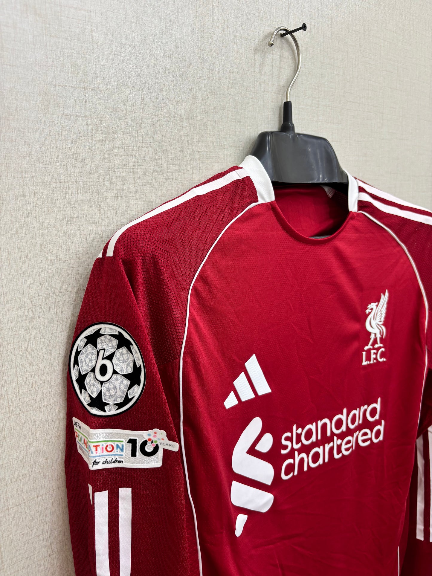 Liverpool Home Full Sleeve 25/26