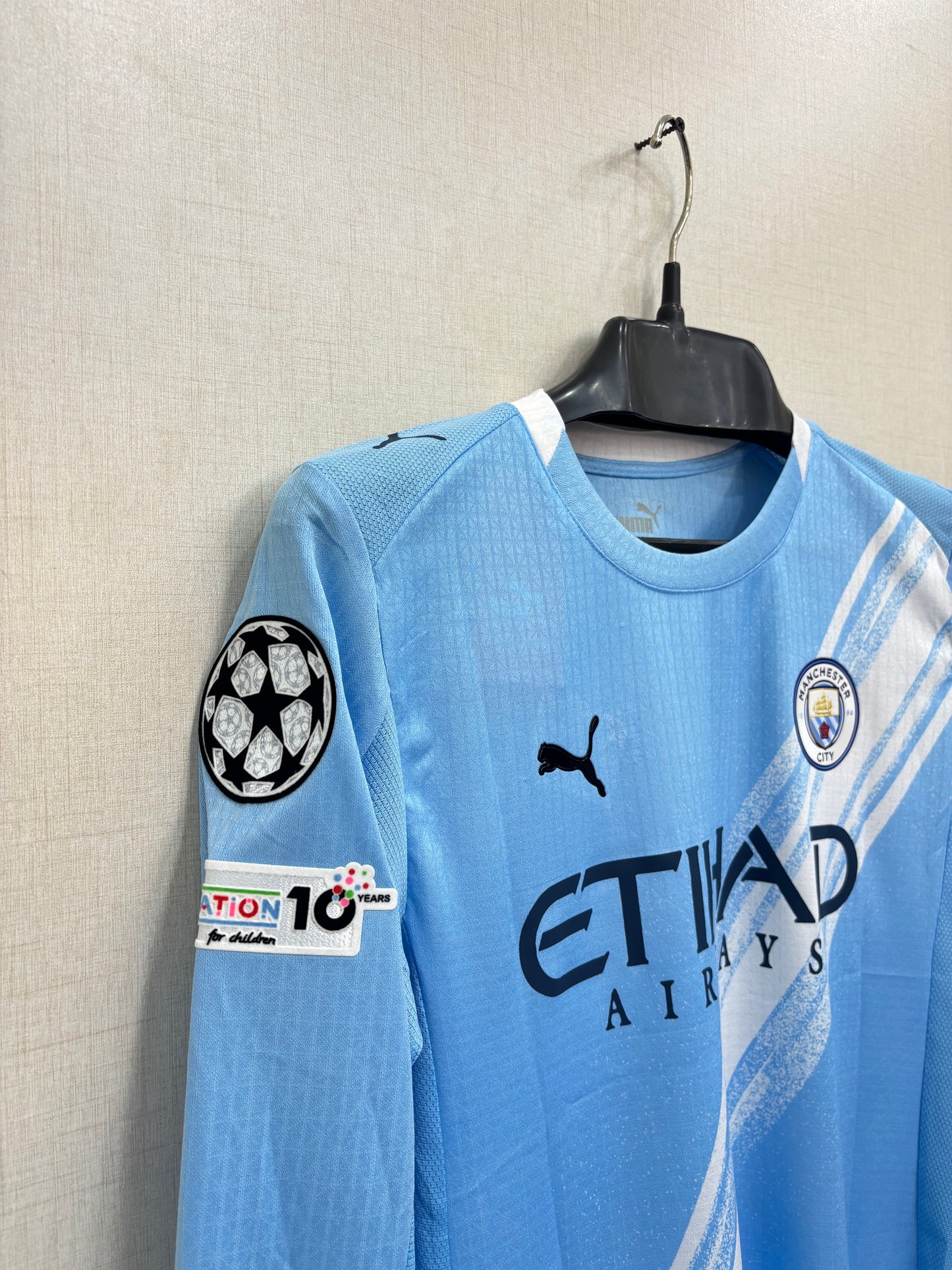 Manchester City Home Shirt25/26 (PLAYER VERSION)