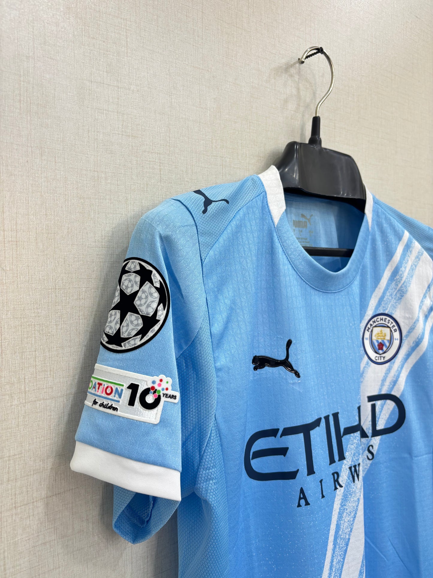 Manchester City Home Shirt25/26 (PLAYER VERSION)