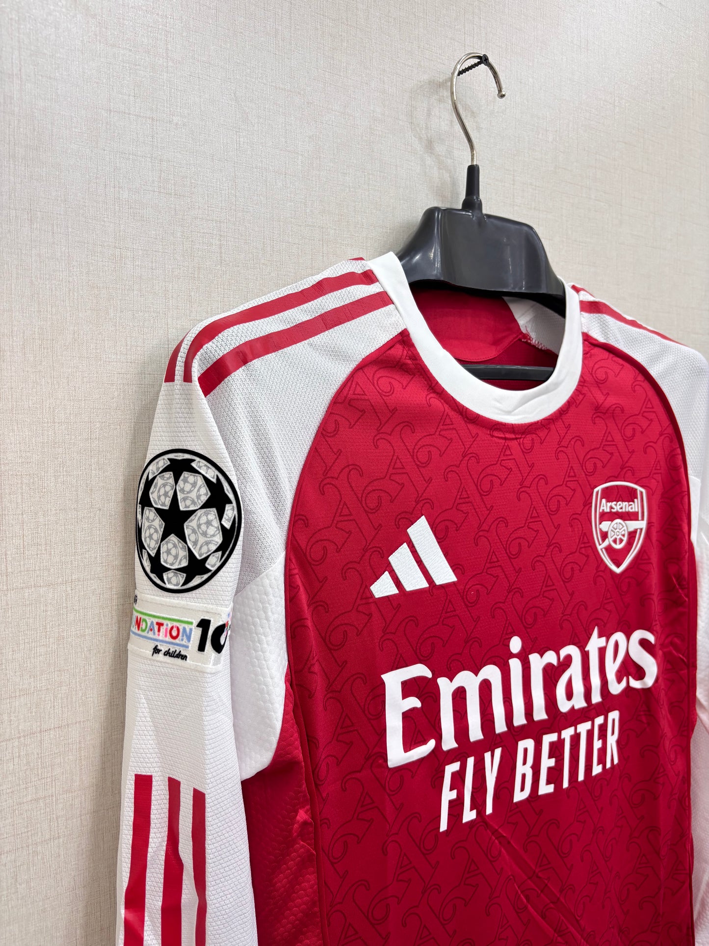 ARSENAL Home Shirt (PLAYER VERSION LOGOS)