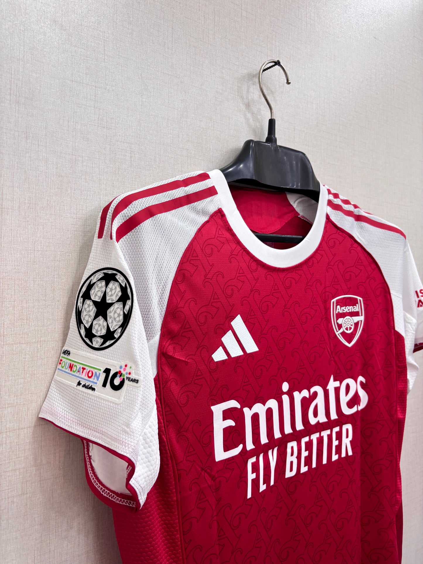 ARSENAL Home Shirt (PLAYER VERSION LOGOS)