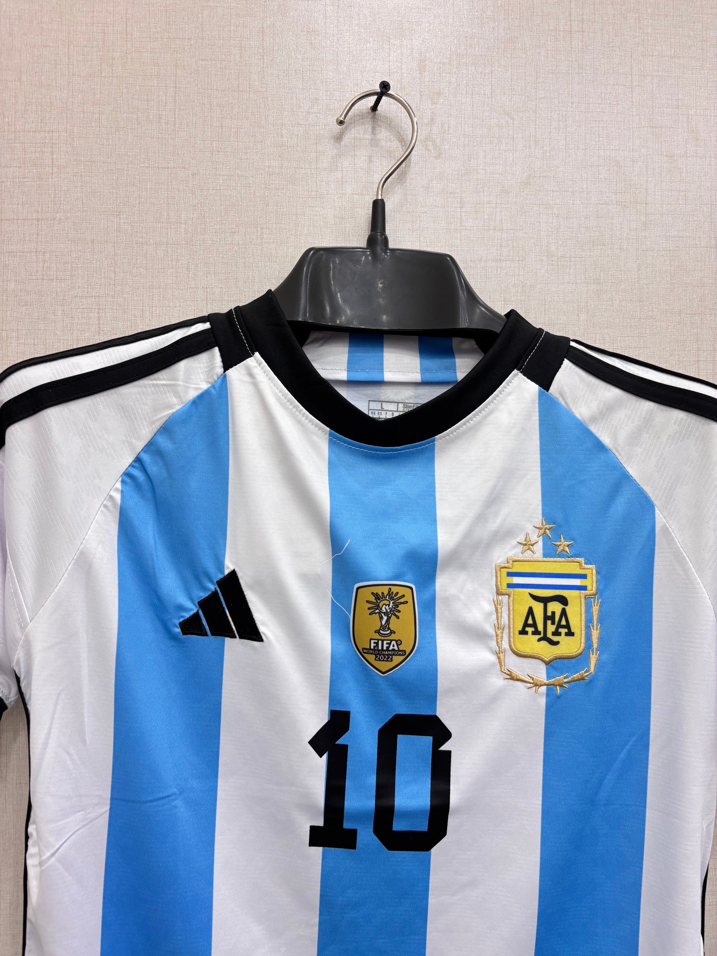 Argentina Messi #10 World Cup Winners Jersey 22/23