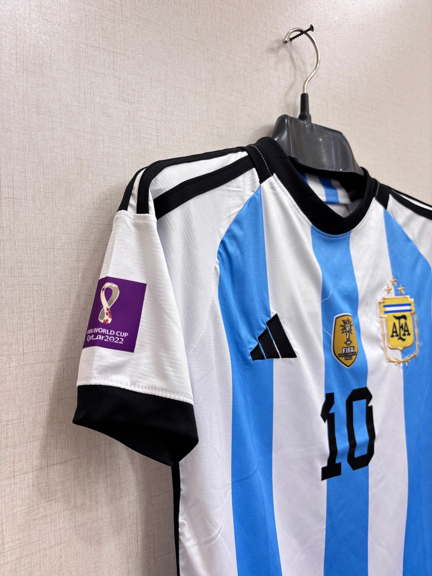Argentina Messi #10 World Cup Winners Jersey 22/23