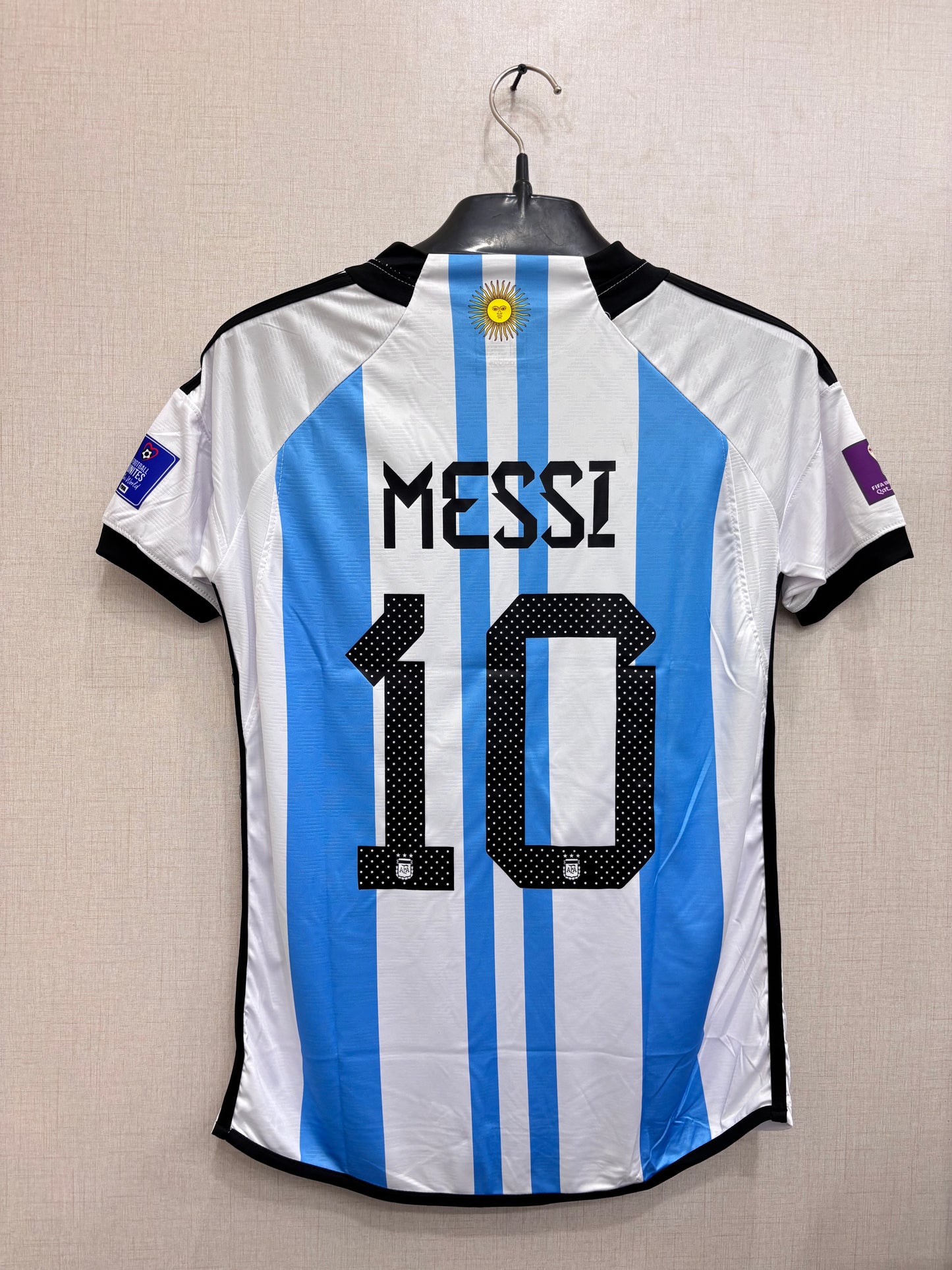 Argentina Messi #10 World Cup Winners Jersey 22/23