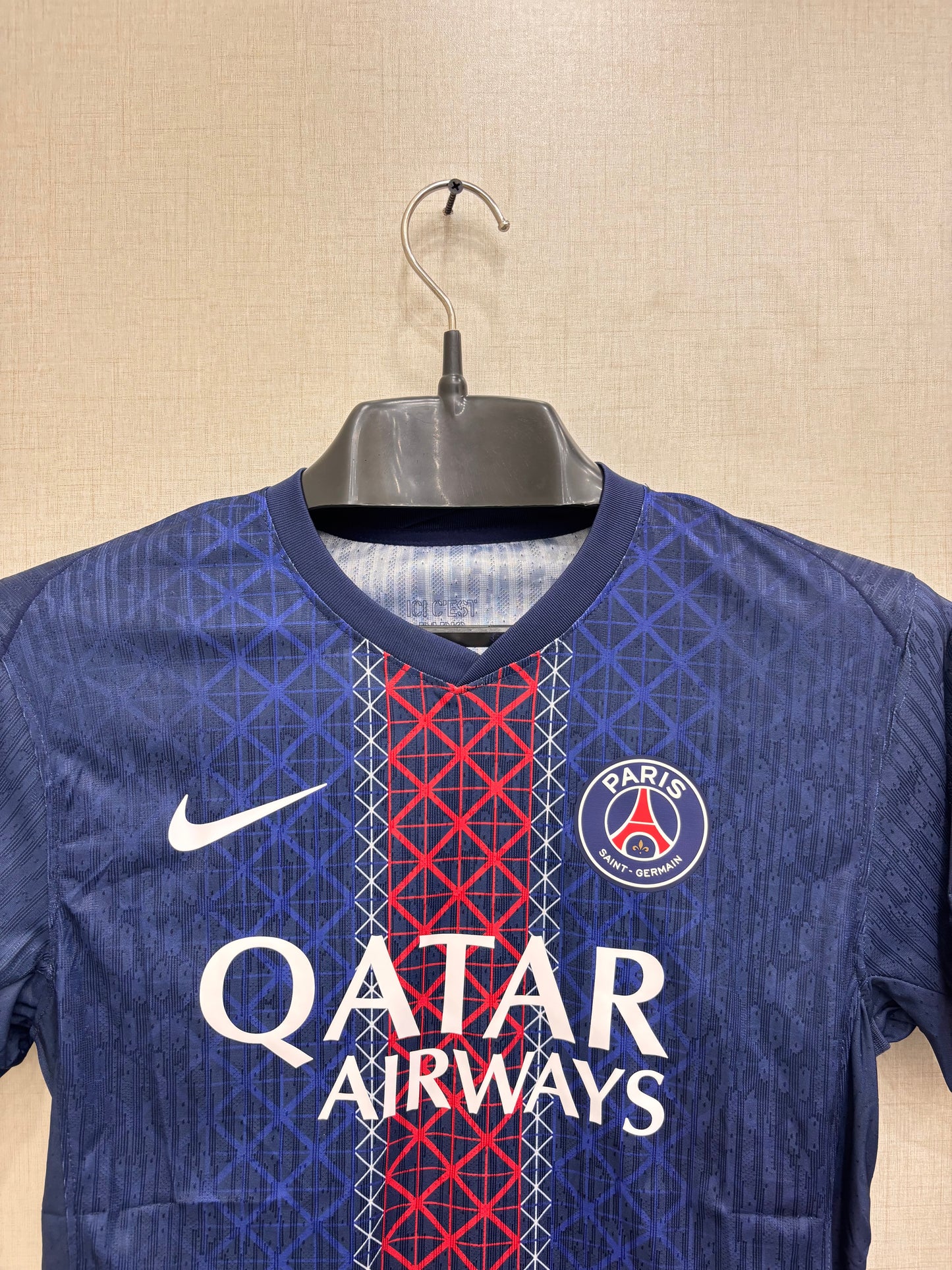 PSG HOME AUTHENTIC PLAYER VERSION SHIRT
