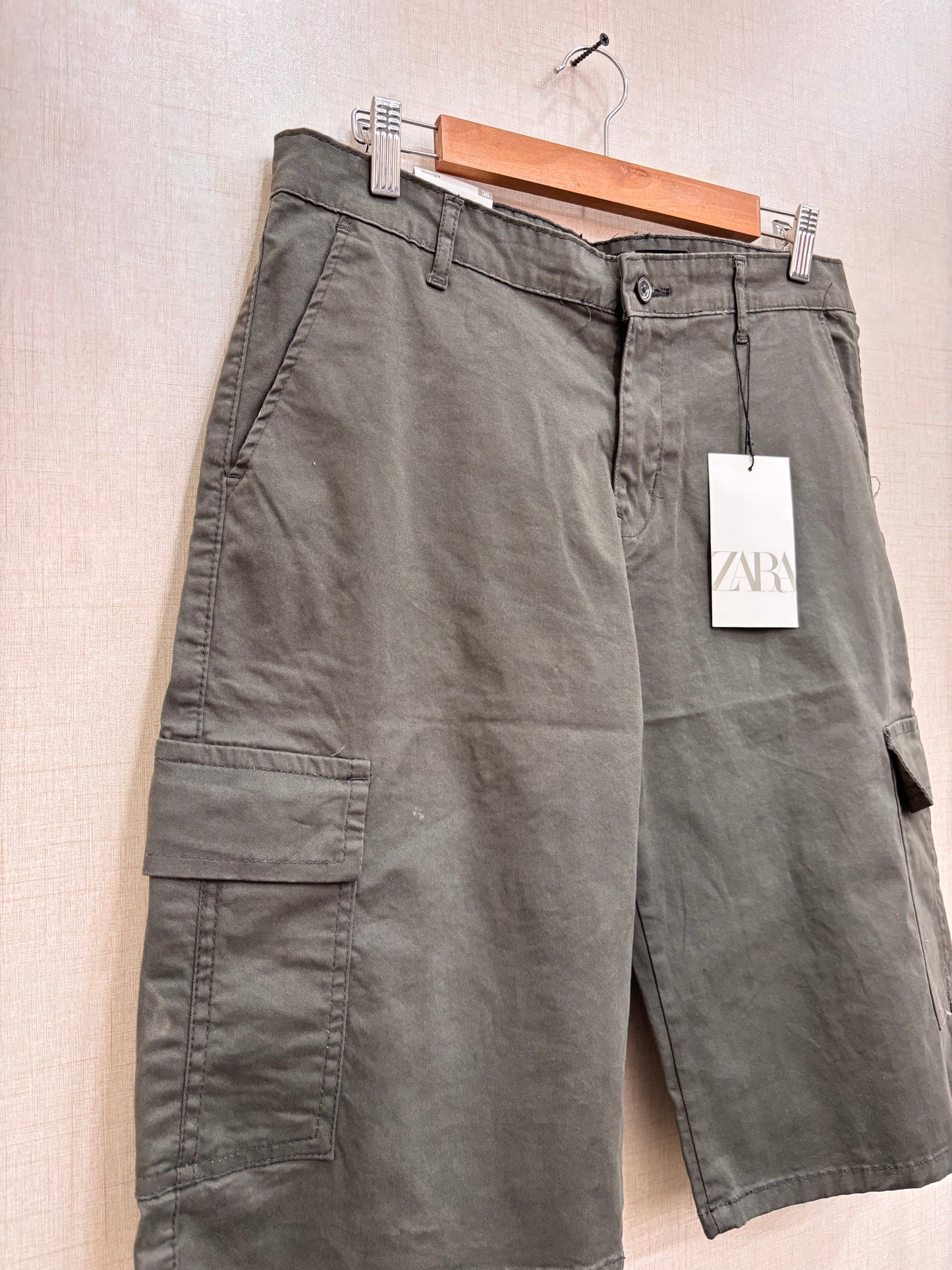 ZARA COTTEN JEANS SHORTS