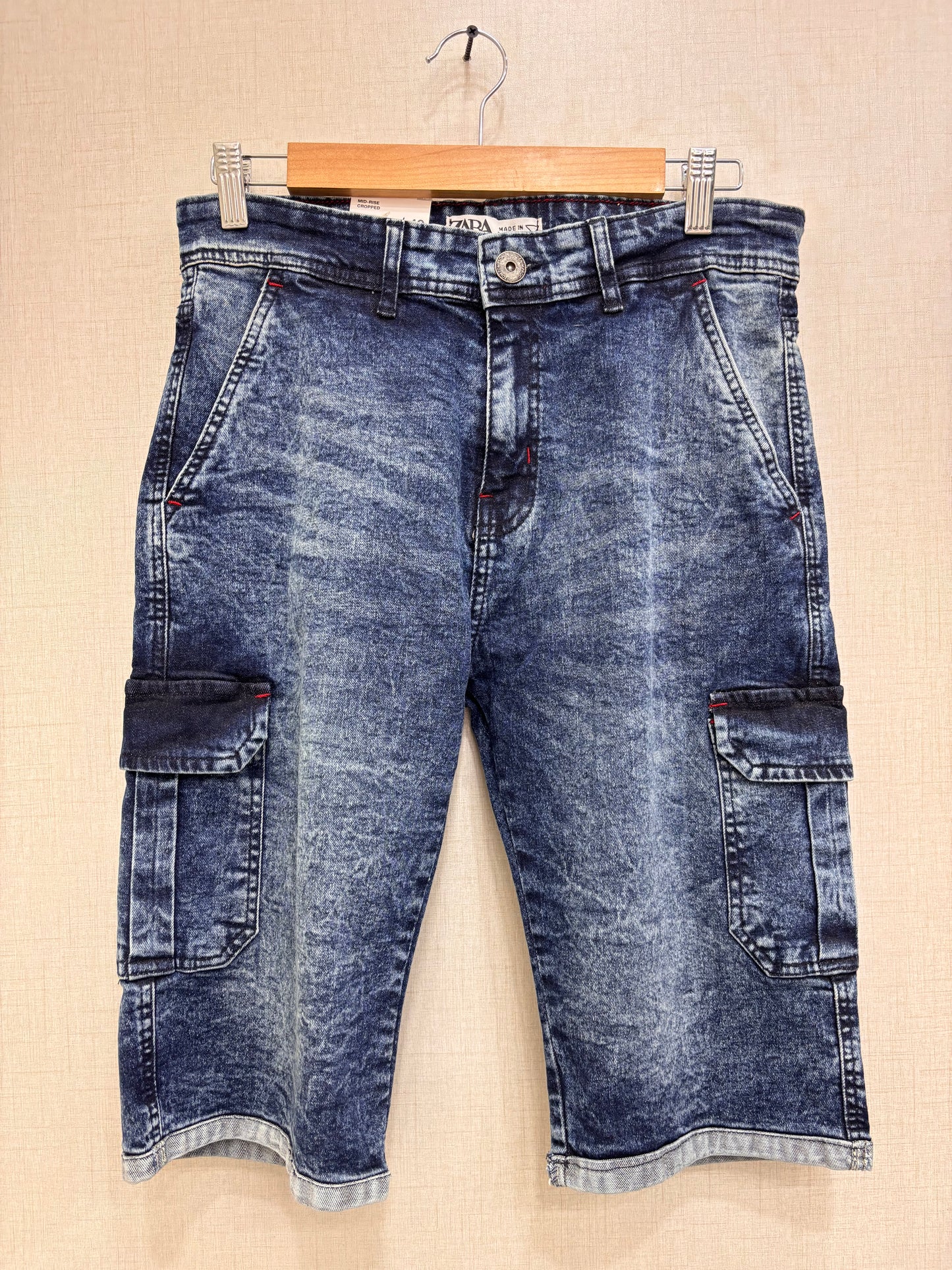 ZARA MEN DENIM SHORTS