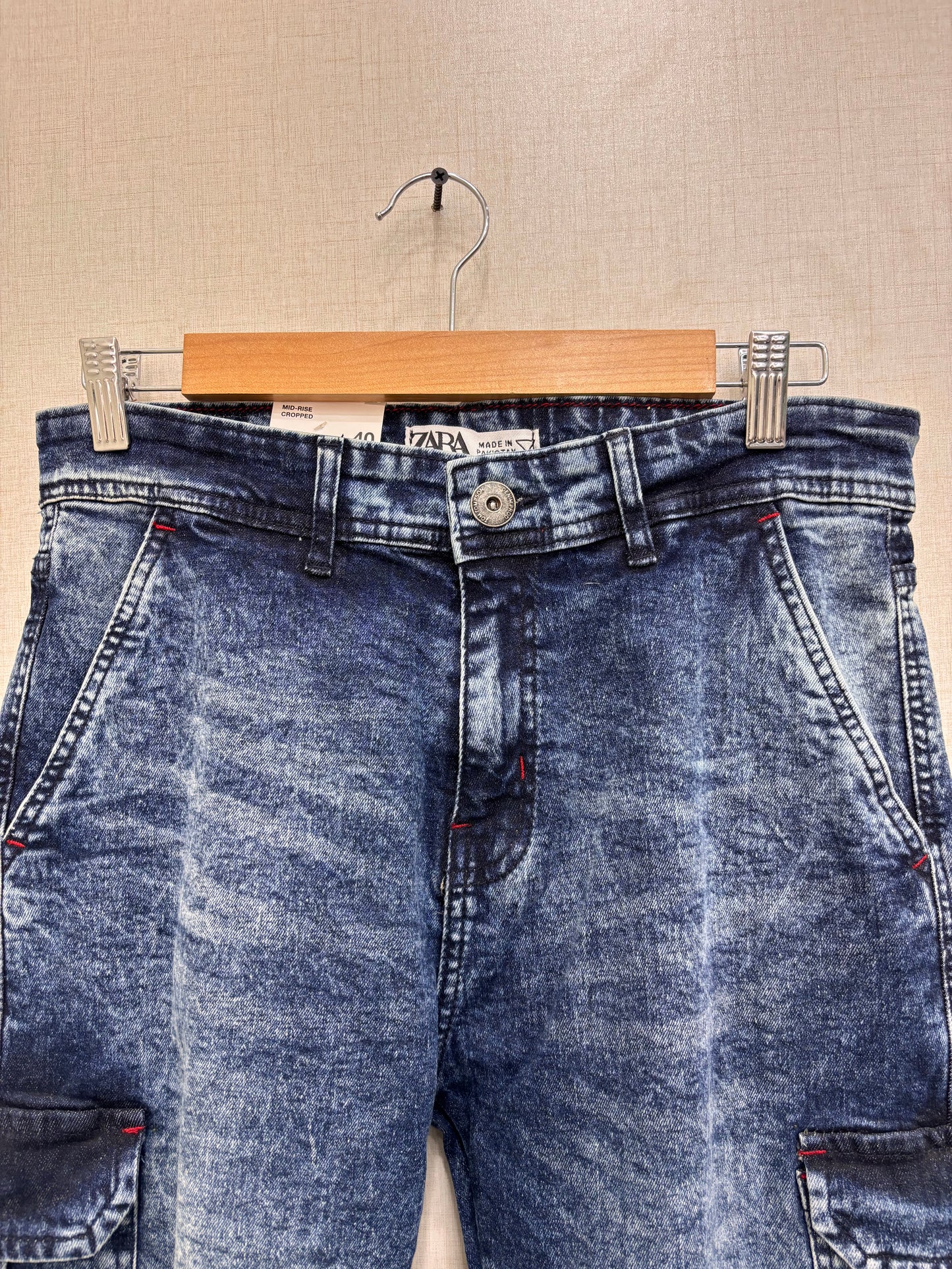ZARA MEN DENIM SHORTS