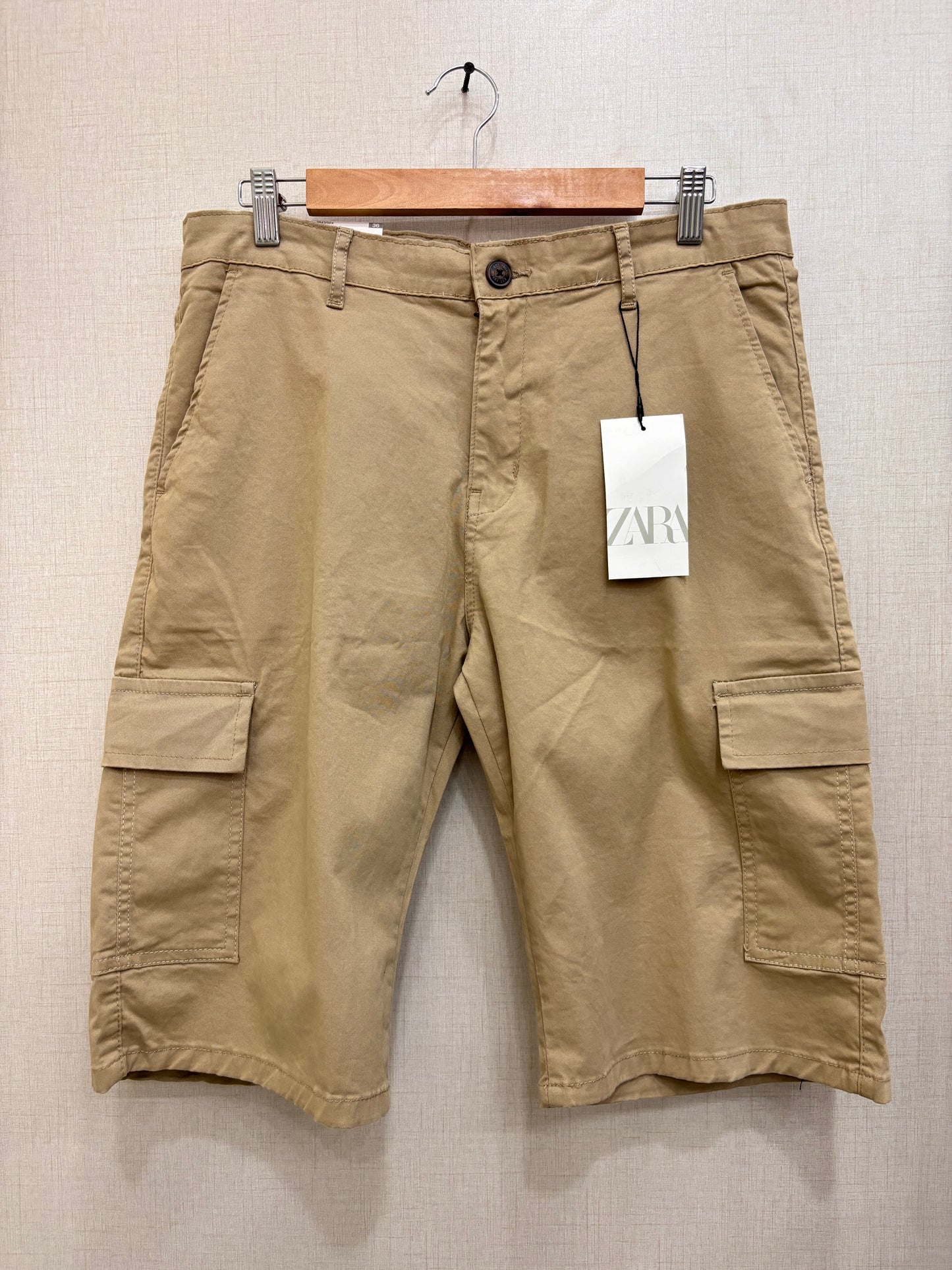 ZARA MEN COTTON JEANS SHORTS