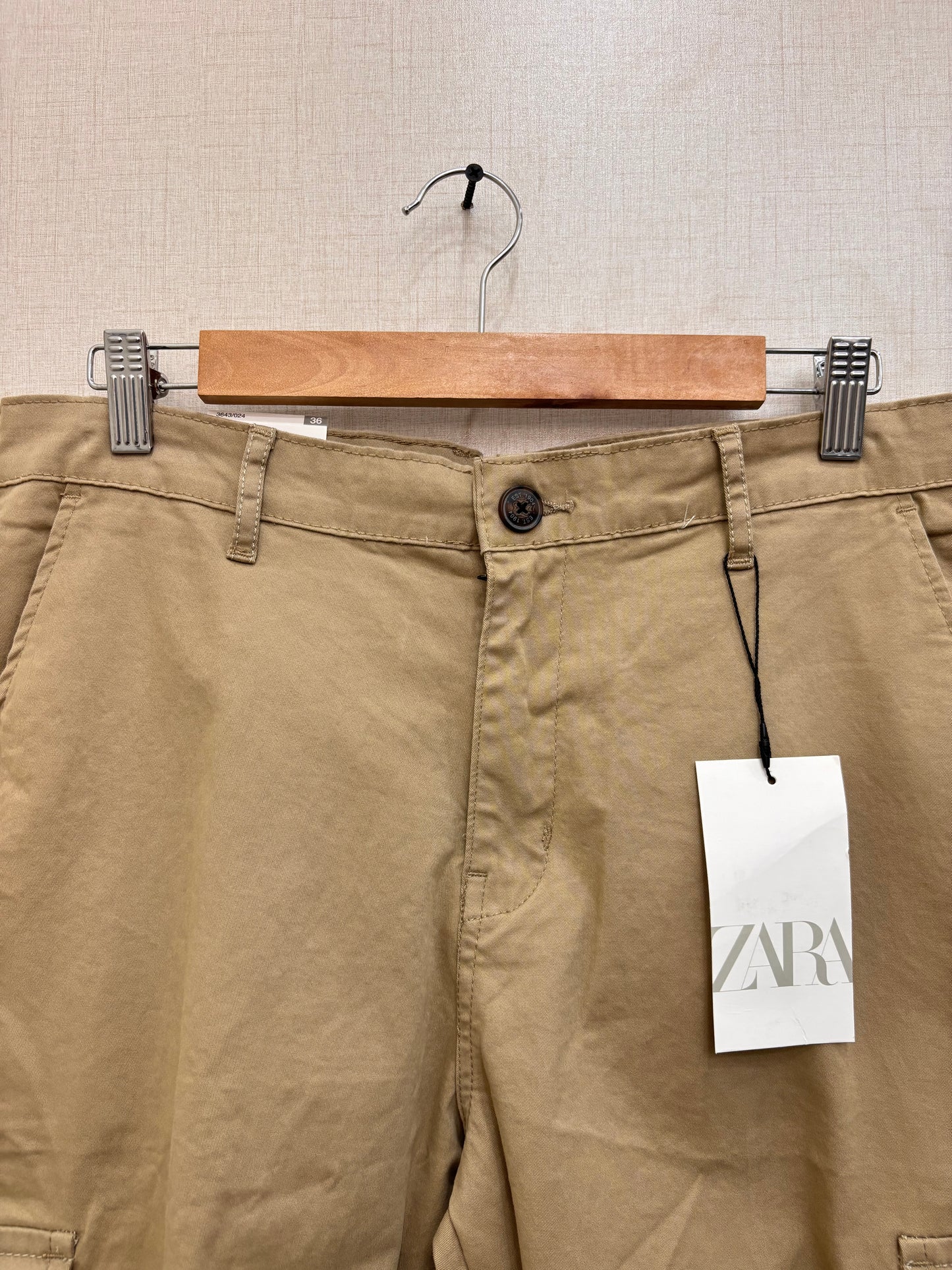 ZARA MEN COTTON JEANS SHORTS