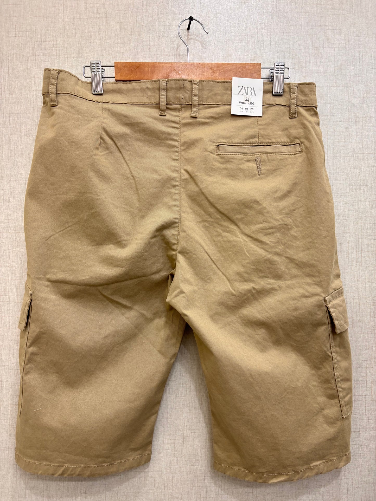 ZARA MEN COTTON JEANS SHORTS