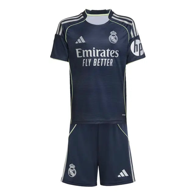 MBAPPE 10 REAL MADRID AWAY KIDS KIT 25/26