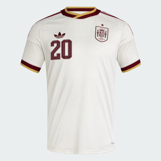 SPAIN AWAY FIFA CUP JERSEY 2026 (EMBROIDED LOGO)