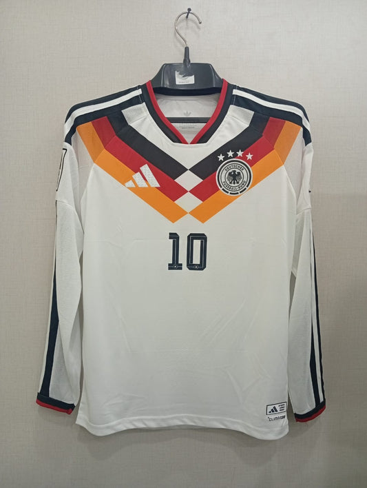 GERMANY HOME FIFA CUP FULL SLEEVE SHIRT(ORIGINAL 3D LOGO)