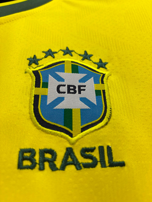NEYMAR JR BRAZIL HOME JERSEY (EMBROIDED LOGO) 2026