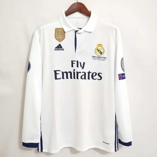 REAL MADRID HOME RONALDO 7 2017 FINAL SHIRT (PLAYER VERSION)