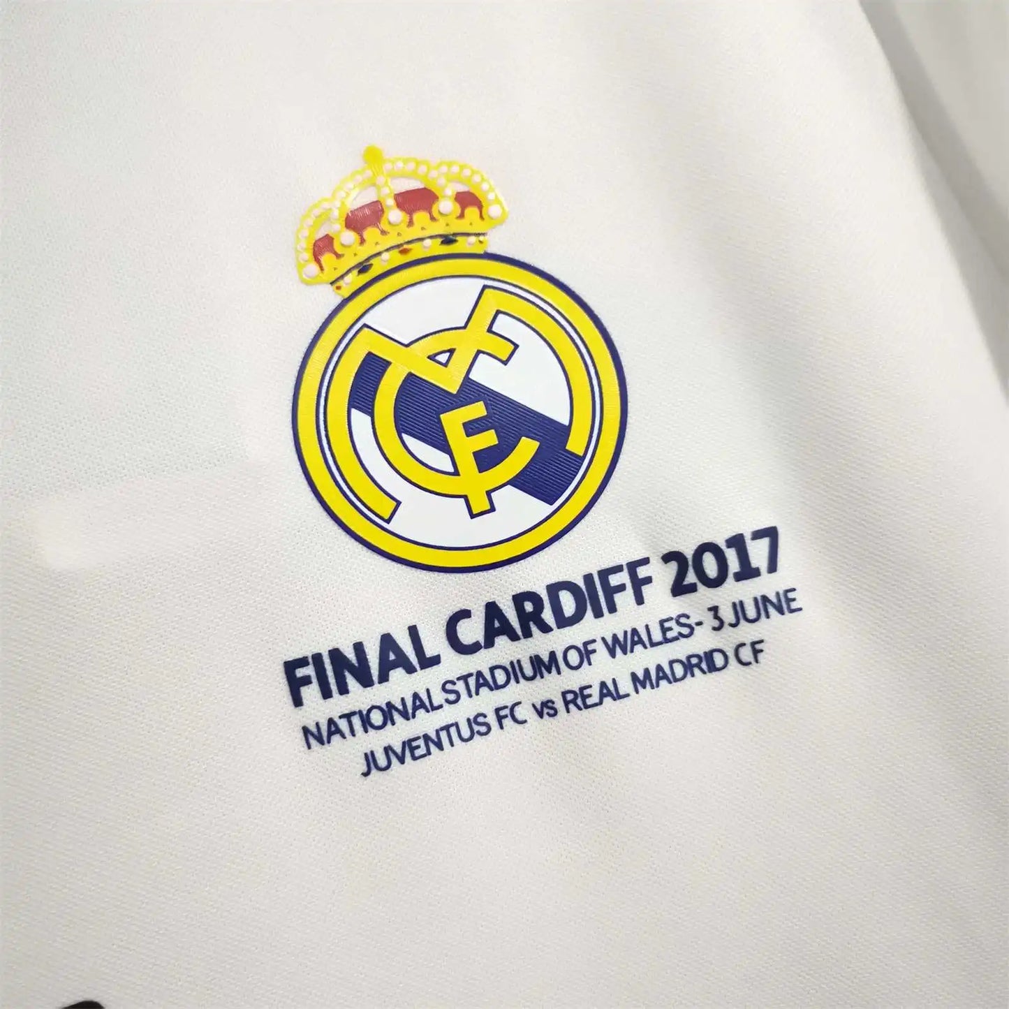 REAL MADRID HOME RONALDO 7 2017 FINAL SHIRT (PLAYER VERSION)