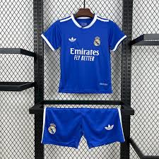 MBAPPE 10 Real Madrid Third Kids kit 25/26