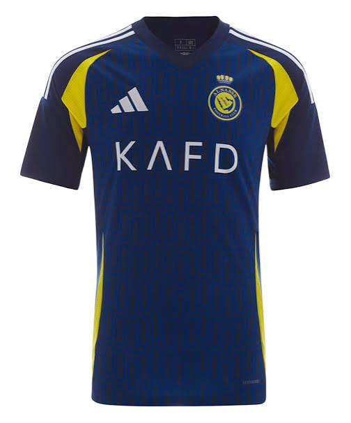 RONALDO 7 AL NASSR AWAY JERSEY(EMBROIDED LOGO) 25/26