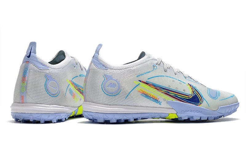 Mercurial Vapor 14 Elite Turf The Progress - White Grey/Blue