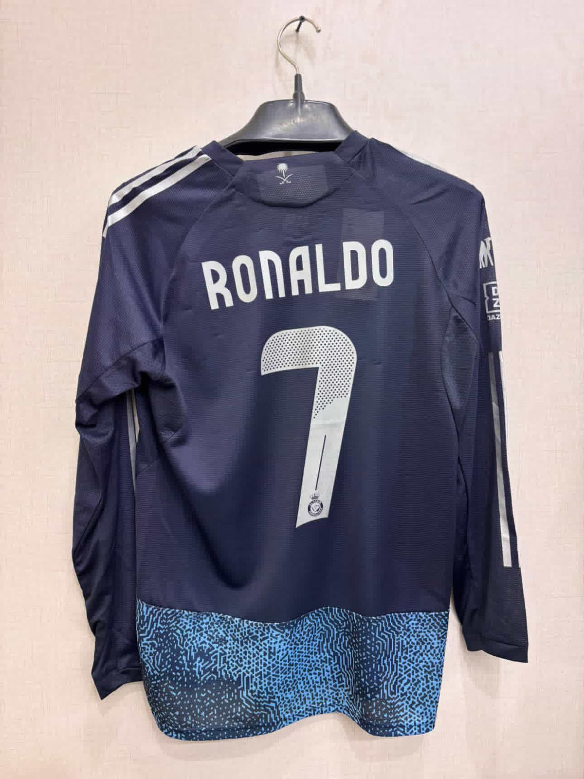 RONALDO 7 AL NASSR AWAY JERSEY (PLAYER VERSION)