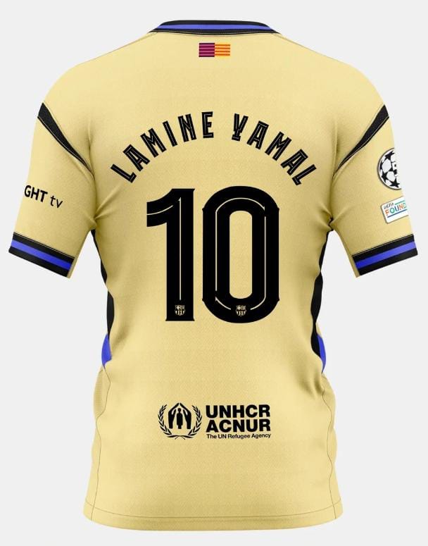 BARCA AWAY 25/26 (Embroided Logo)