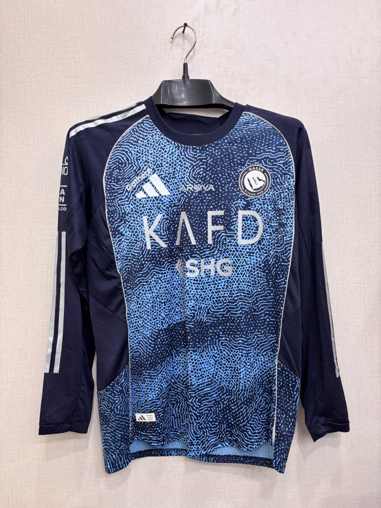 RONALDO 7 AL NASSR AWAY JERSEY (PLAYER VERSION)