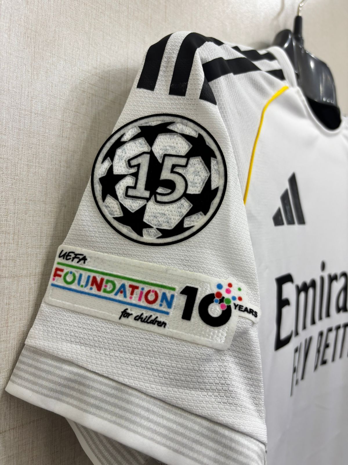 Real Madrid Home Shirt (Player Version Logo) 25/26