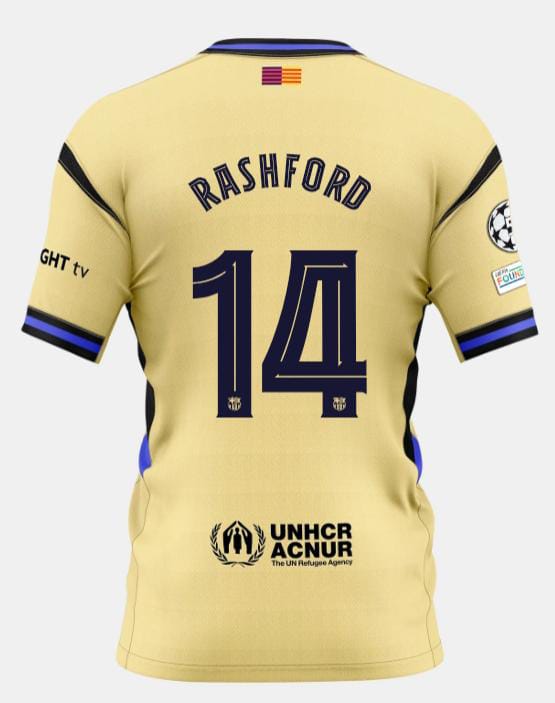 BARCA AWAY 25/26 (Embroided Logo)