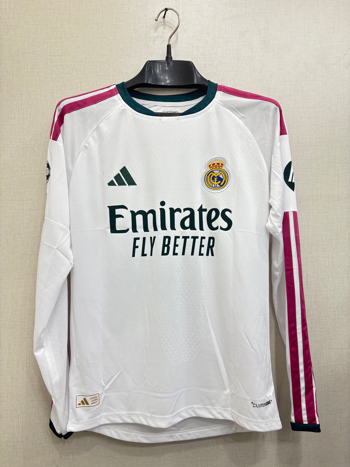 REAL MADRID HOME 26/27 JERSEY (EMBROIDED LOGO)