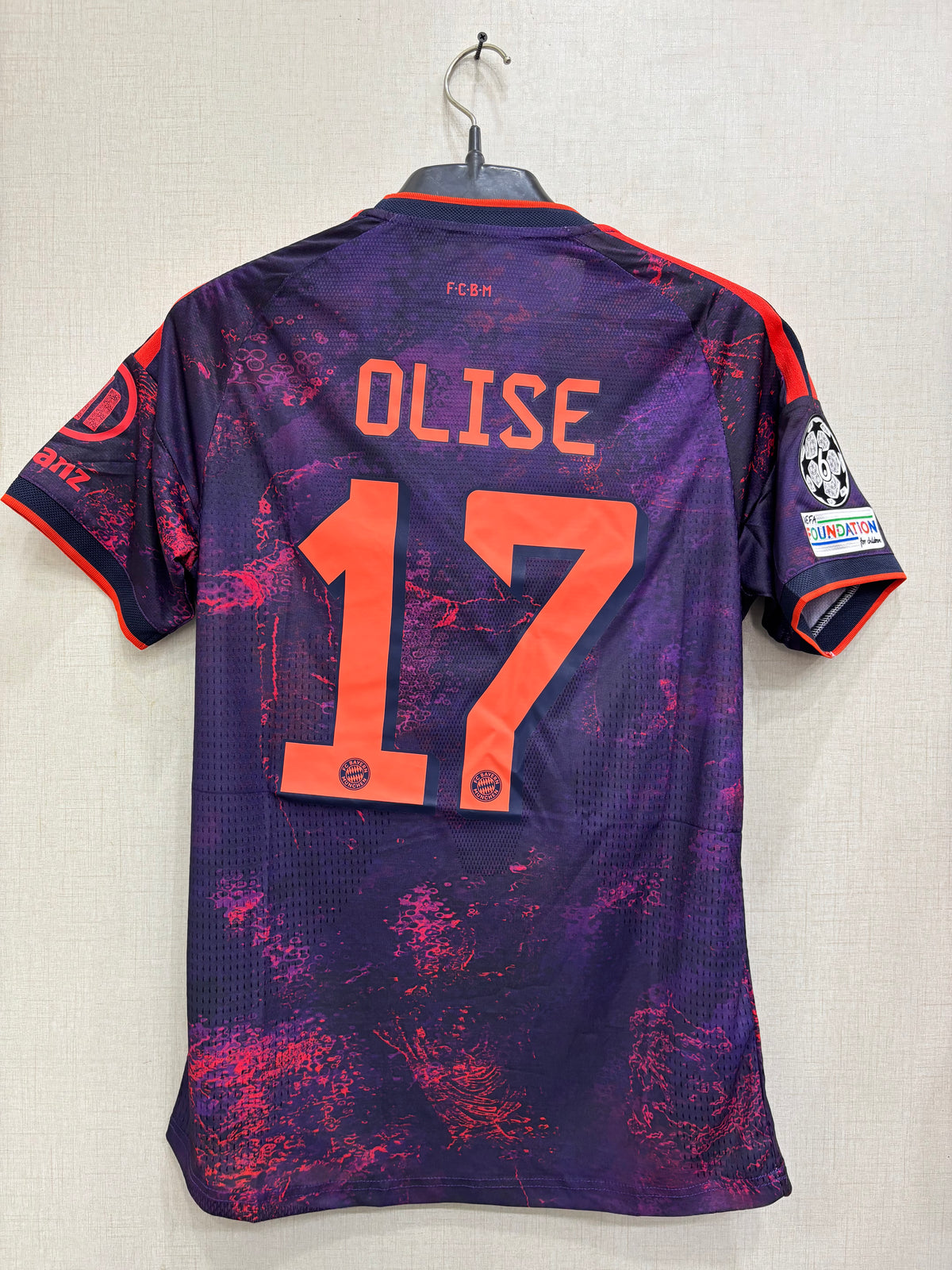 OLISE 17 BAYERN MUNCHEN THIRD 26/27 IMPORTED SHIRT