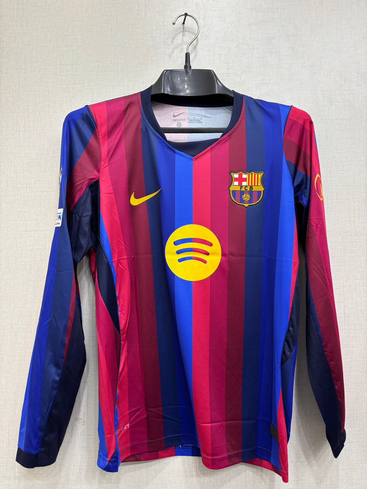 BARCELONA HOME SHIRT 26/27  SHIRT (TPU LOGOS)