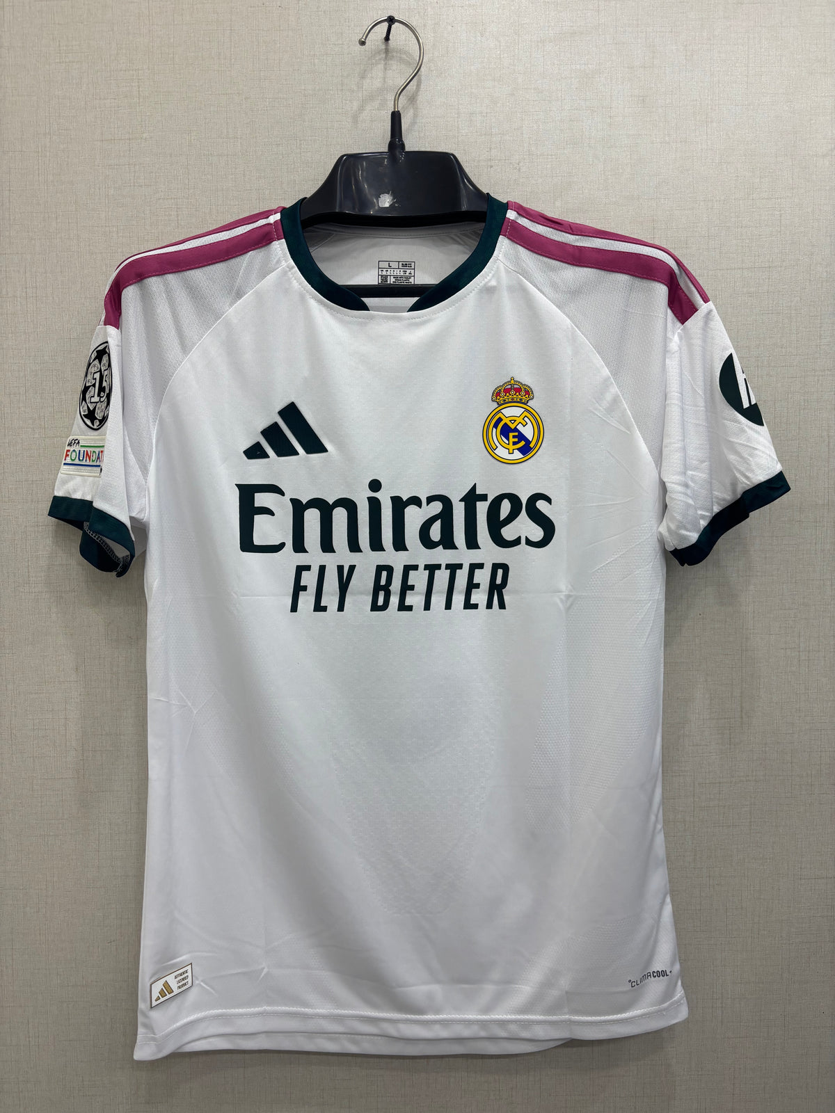 REAL MADRID HOME JERSEY 26/27 （TPU LOGO）