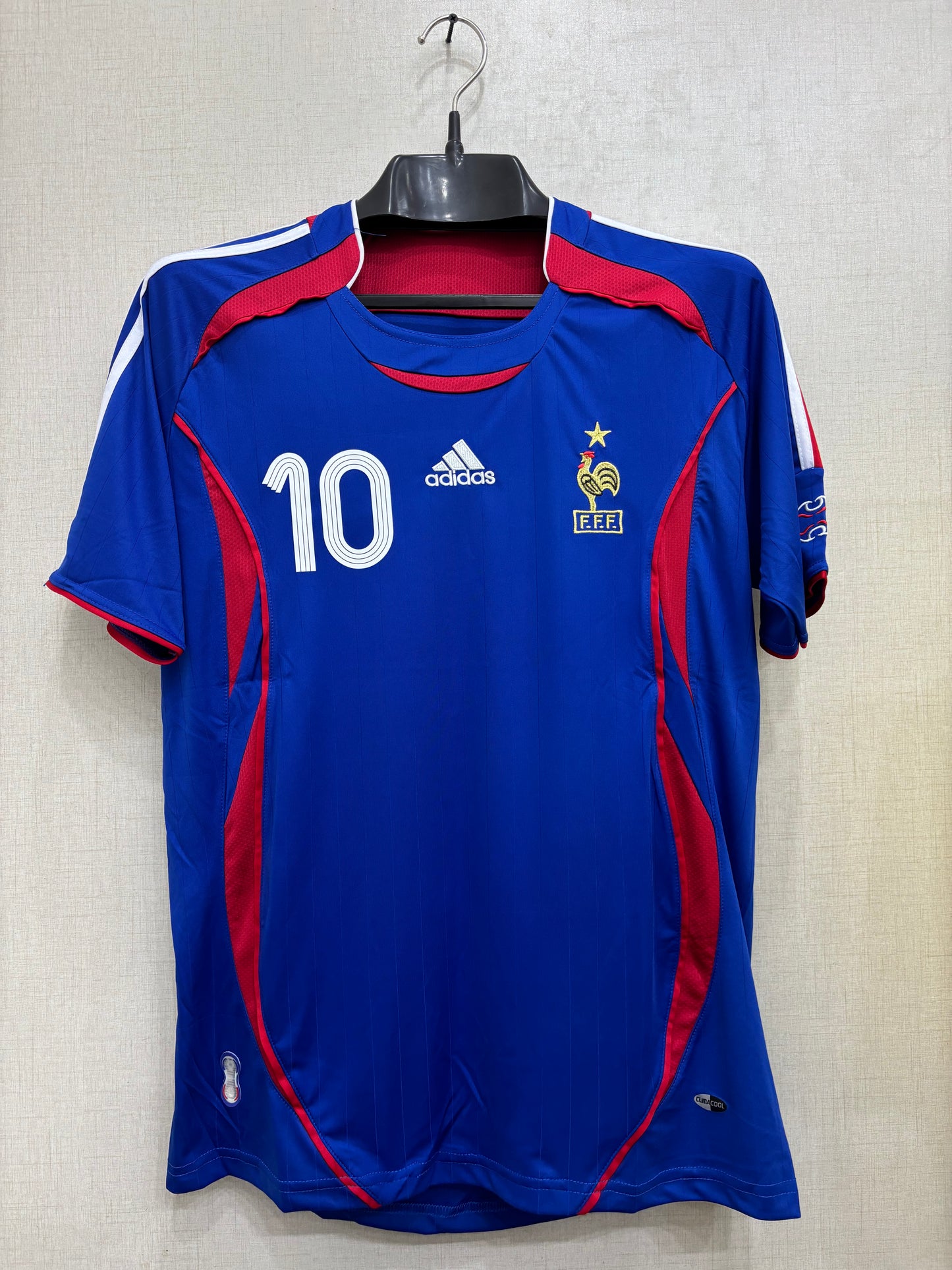 FRANCE ZIDANE 10 FIFA 2006 ORIGINAL HOME JERSEY