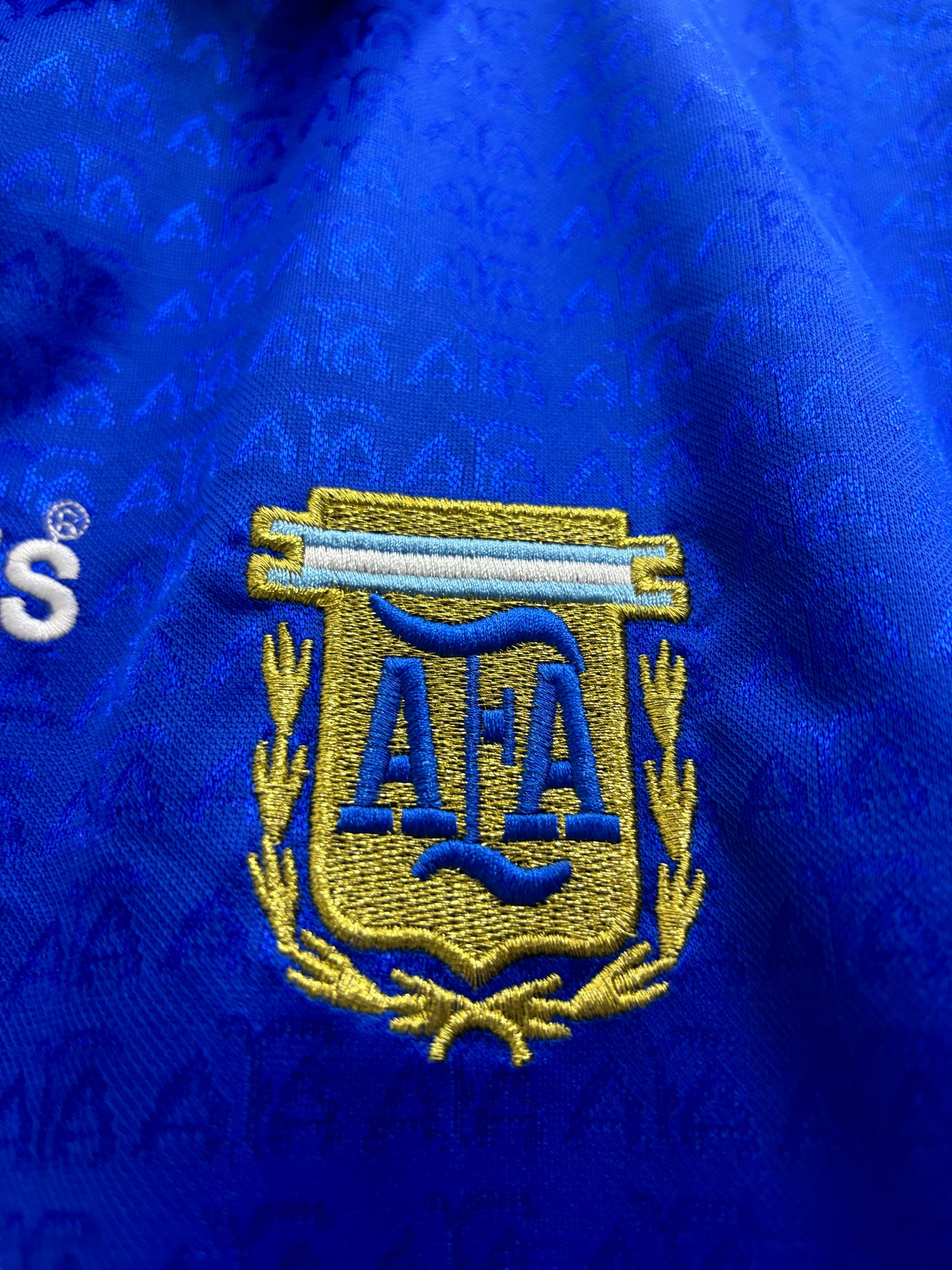 ARGENTINA HOME MARADON 10 FIFA 1994 ORIGINAL SHIRT