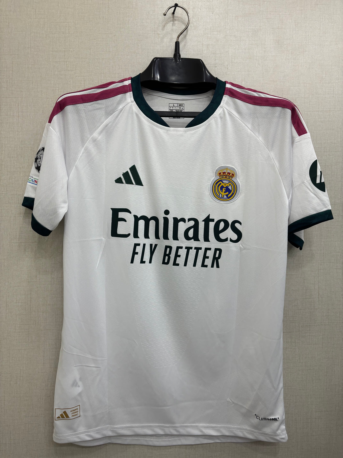 REAL MADRID HOME 26/27 JERSEY (EMBROIDED LOGO)