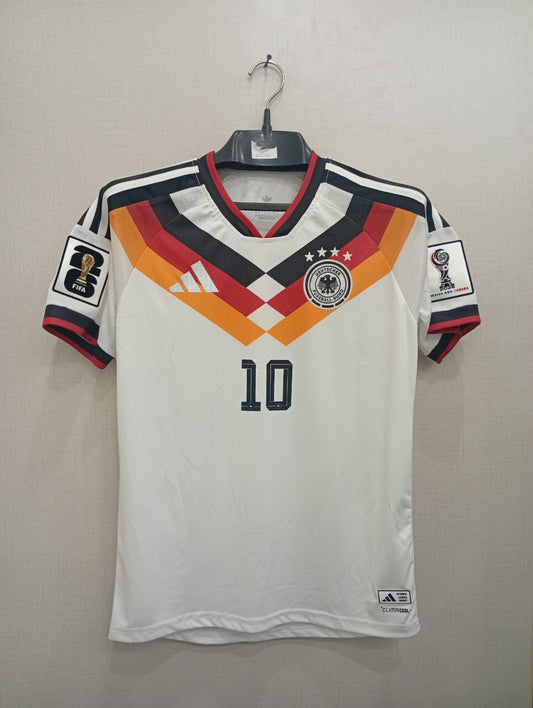 GERMANY HOME  FIFA CUP HALF SLEEVE SHIRT 2026 ORIGINAL 3D LOGO
