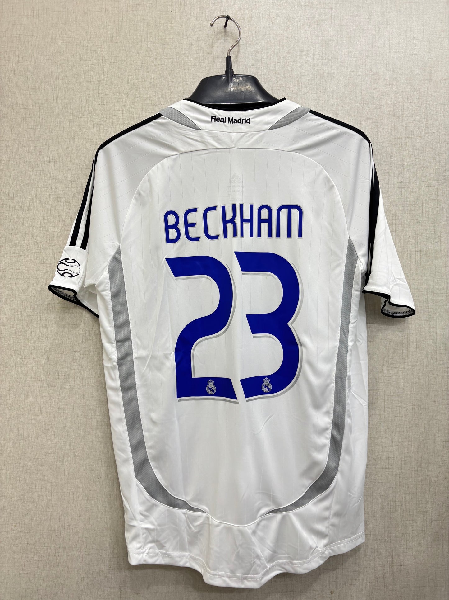 BECKHAM REAL MADRID HOME 2006/07 ORIGINAL Jersey