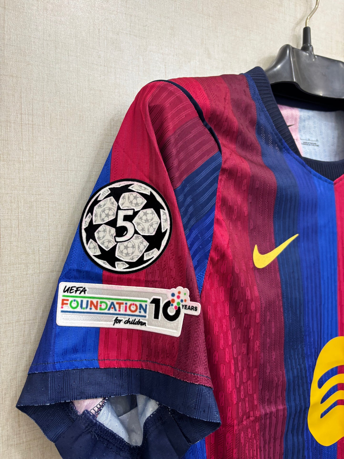 BARCELONA HOME FAN VERSION JERSEY 26/27(IMPORTED)