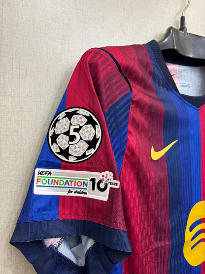 BARCELONA HOME FAN VERSION JERSEY 26/27(IMPORTED)