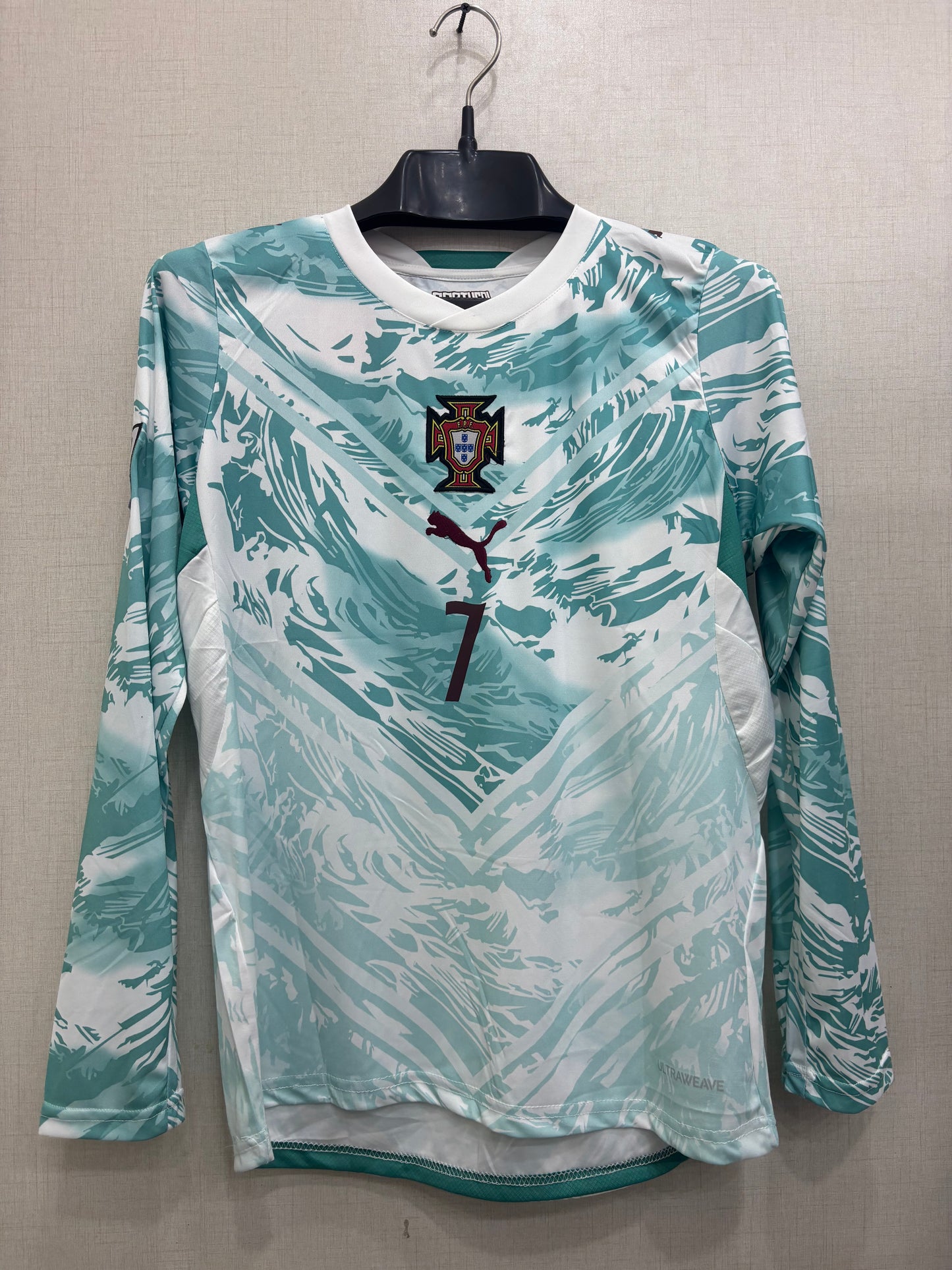 PORTUGAL AWAY FIFA CUP JERSEY (EMBROIDED LOGO)