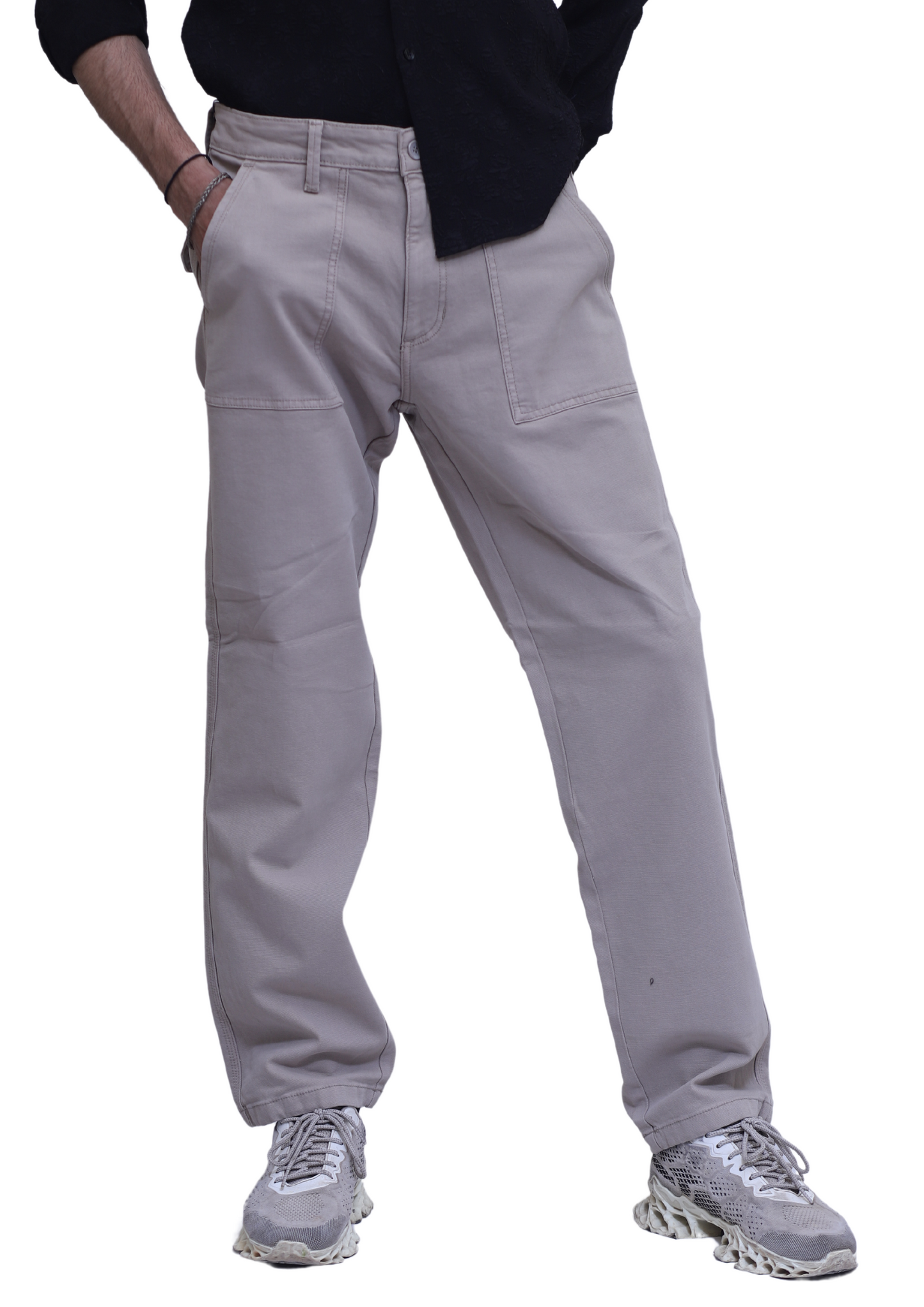 Utility Pants-Straight FIt-KHAKI