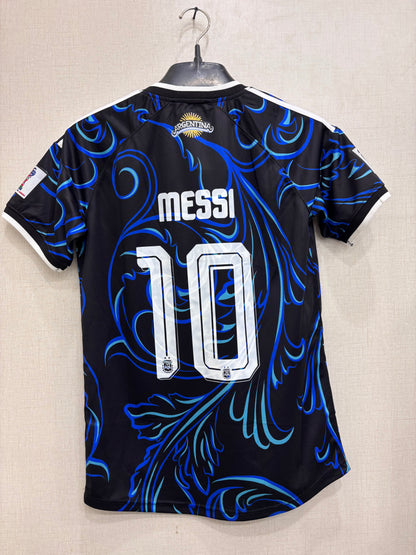 MESSI 10 ARGENTINA AWAY FIFA CUP EMBROIDED LOGO JERSEY 2026