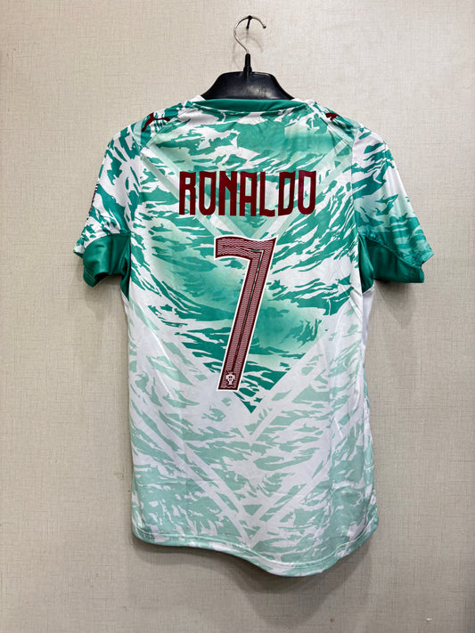 RONALDO 7 PORTUGAL AWAY FIFA CUP  (EMBROIDED LOGO)